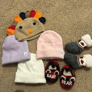 Baby girl winter accessories